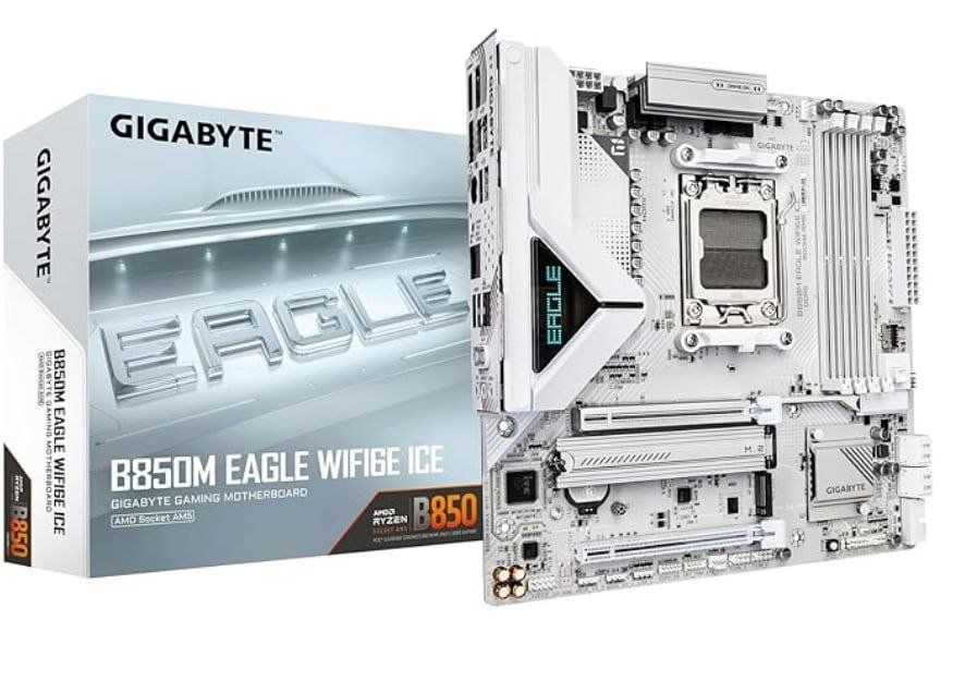 B850 M EAGLE WIFI 6E ICE GIGABYTE (AM5) 🖥️