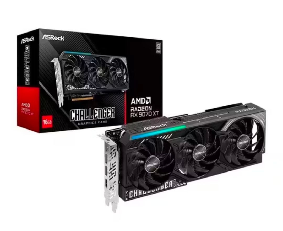 Placa de Vídeo AsRock Radeon RX 9070 XT Challenger, 16GB 🖥️🎮