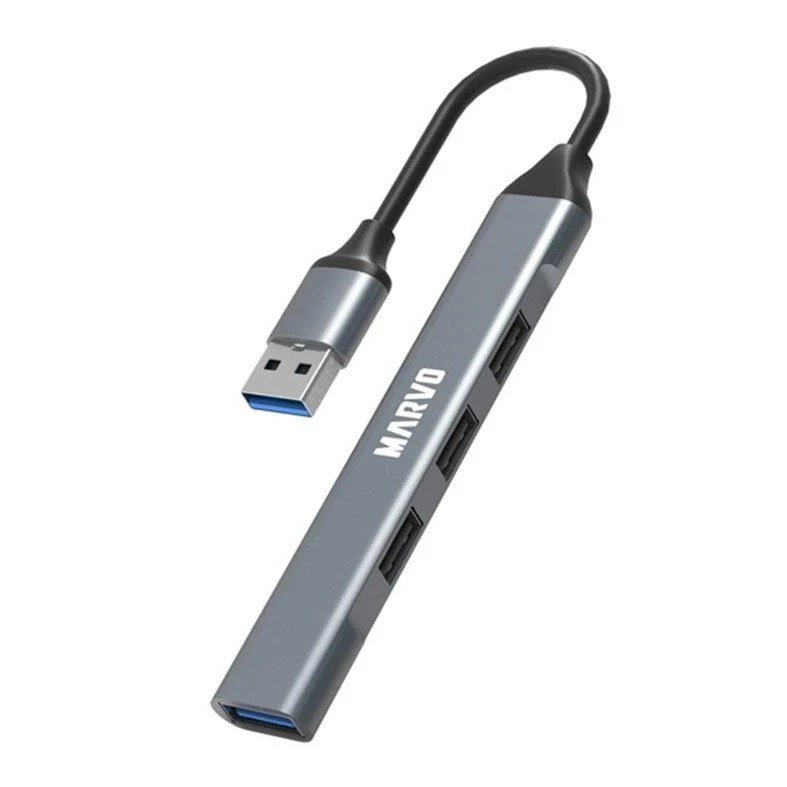 HUB Marvo UH-ATC01, USB 3.0, Metal, UH-ATC01 🖥️🛒