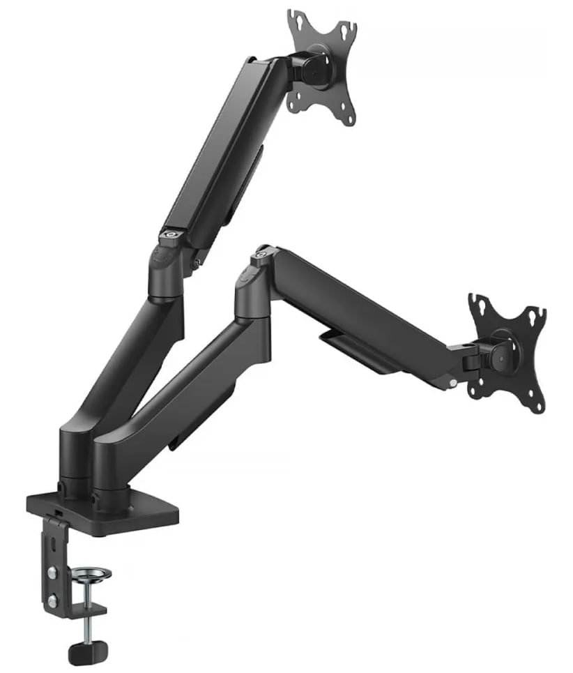 Suporte Ergo Flexy Para Dois Monitores Articulado Bsmts02-1b Cor Preto 🖥️🛠️