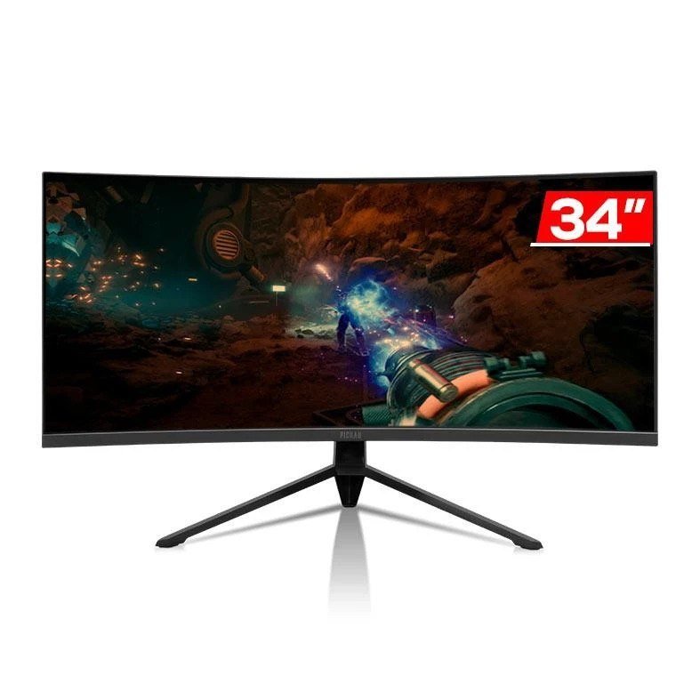 Monitor Gamer Pichau Nexus 34 POLEGADAS CURVO 🖥️🎮