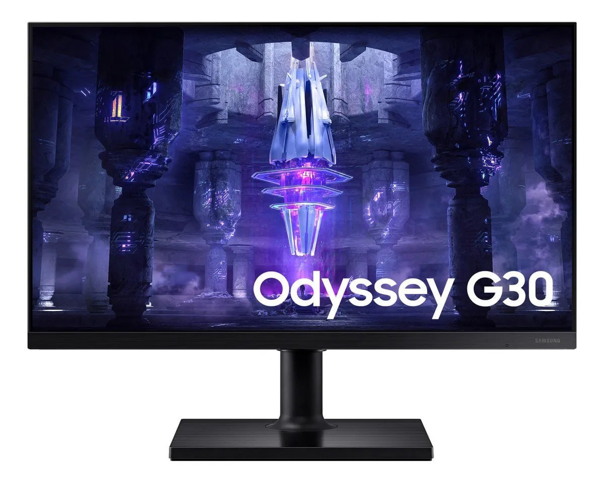 Monitor Samsung Odyssey G30 LS24BG300ELMZD 24" Full HD VA 144Hz FreeSync Preto 🖥️