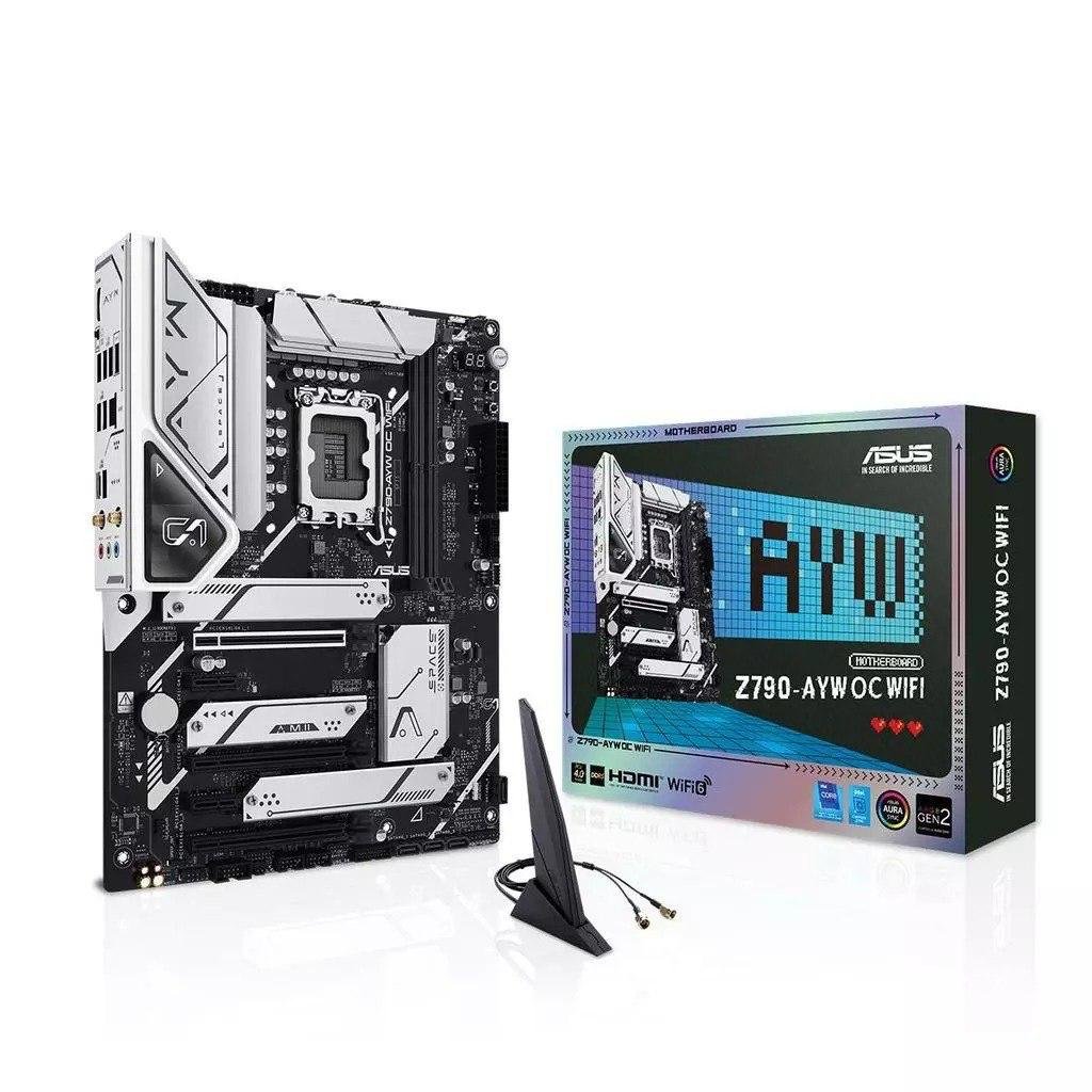 Placa Mãe Asus Z790-AYW OC WIFI, Intel LGA 1700, ATX, DDR5, Wi-Fi