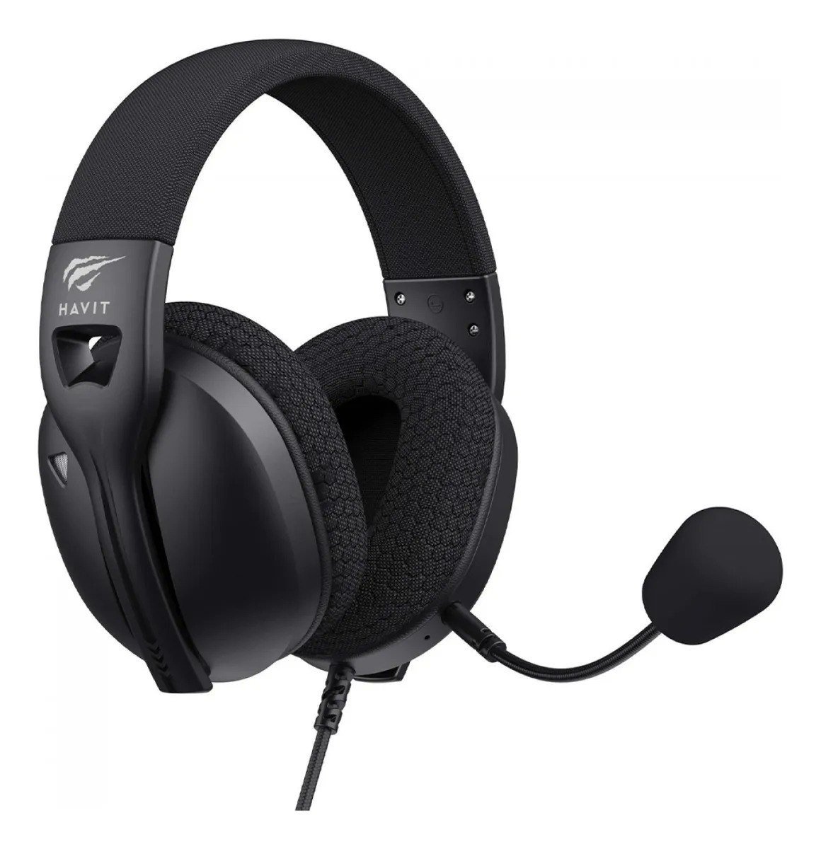Headset Gamer Havit Fuxi-h5 3.5mm Driver 50mm Preto 🎧