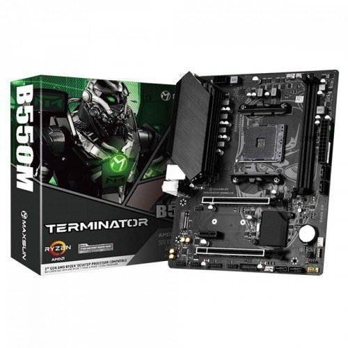Placa Mãe MAXSUN B550M MS-Terminator, Chipset B550, AMD AM4, mATX, DDR4 🔥🔥🔥🔥