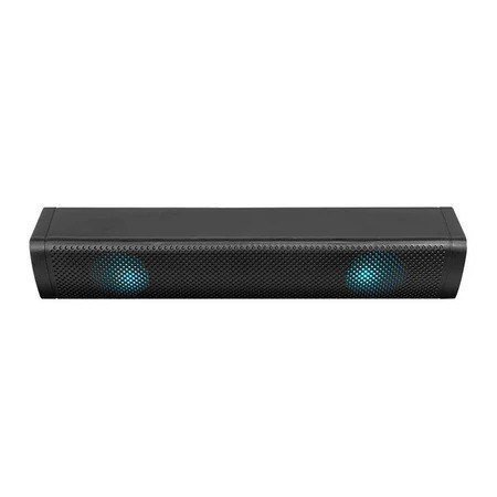 Caixa de Som TGT Voltrix Glow, 2x3W RMS, USB, Preto, TGT-VTXG-RB01 🛒