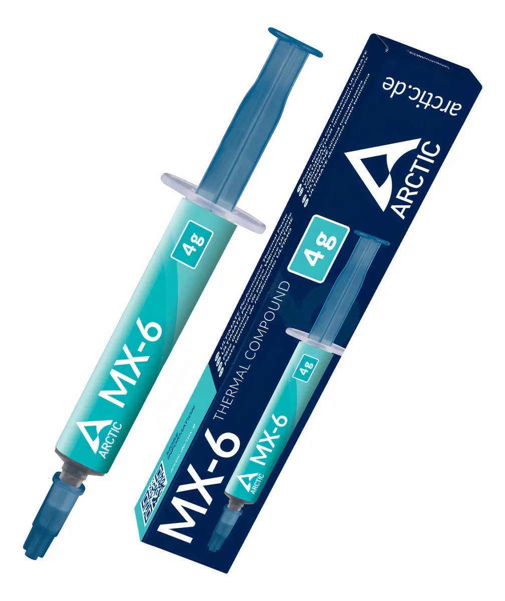 2x unidades Pasta Térmica ARCTIC MX-6 4g - ACTCP00080A 🔥