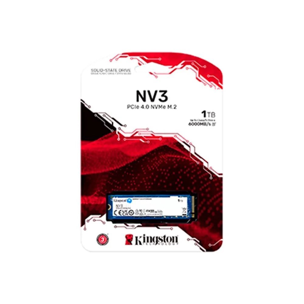 SSD Kingston NV3, 1 TB, M.2 2280, PCIe 4.0 x4, NVMe