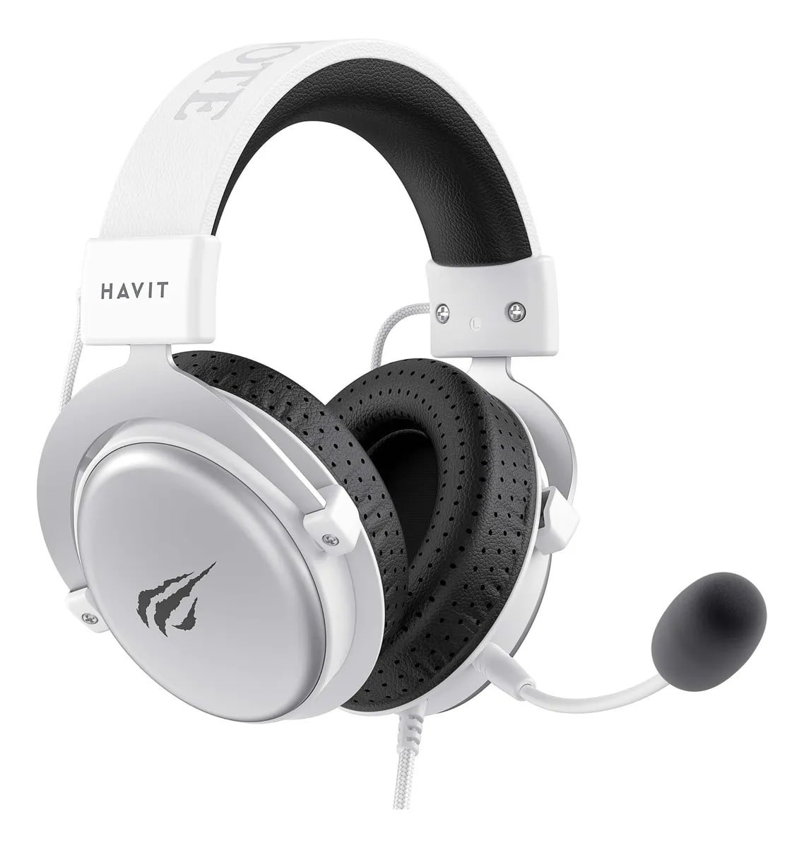 Fone De Ouvido Gamer Headset Havit H2015d Pc Consoles Branco 🎧🎮