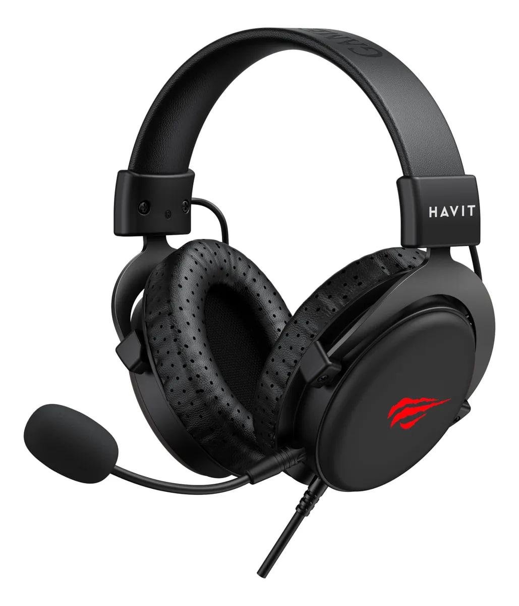 Fone Havit Gamenote Hv-h2015d Over-ear All Black Preto 🎧