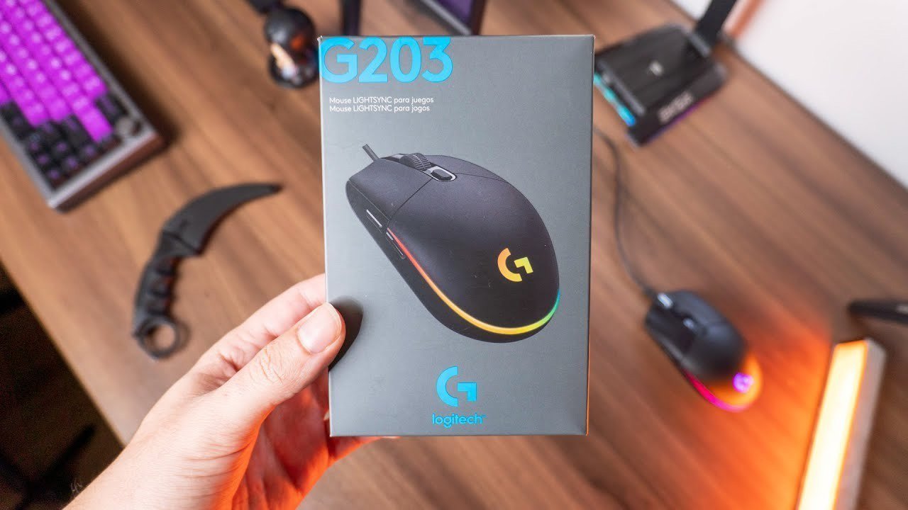Mouse Gamer Logitech G203 LIGHTSYNC RGB 🖱️💻🎮