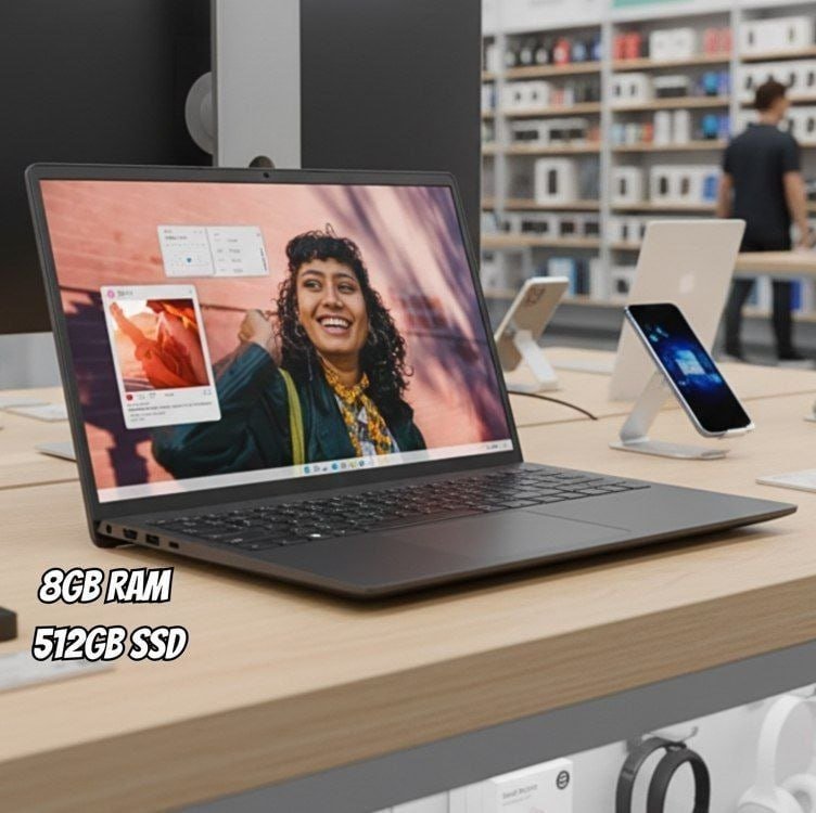 Notebook Dell Inspiron i15-i3100-A15P Intel i3-100U 8GB 512GB SSD W11 💻🛒