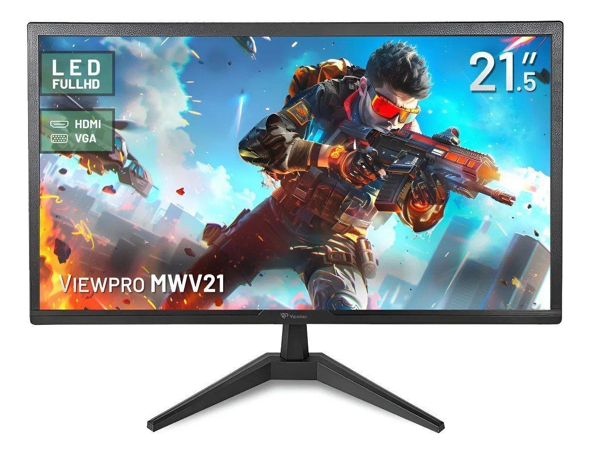 Monitor ViewPro 21.5" Full HD 60Hz 🖥️