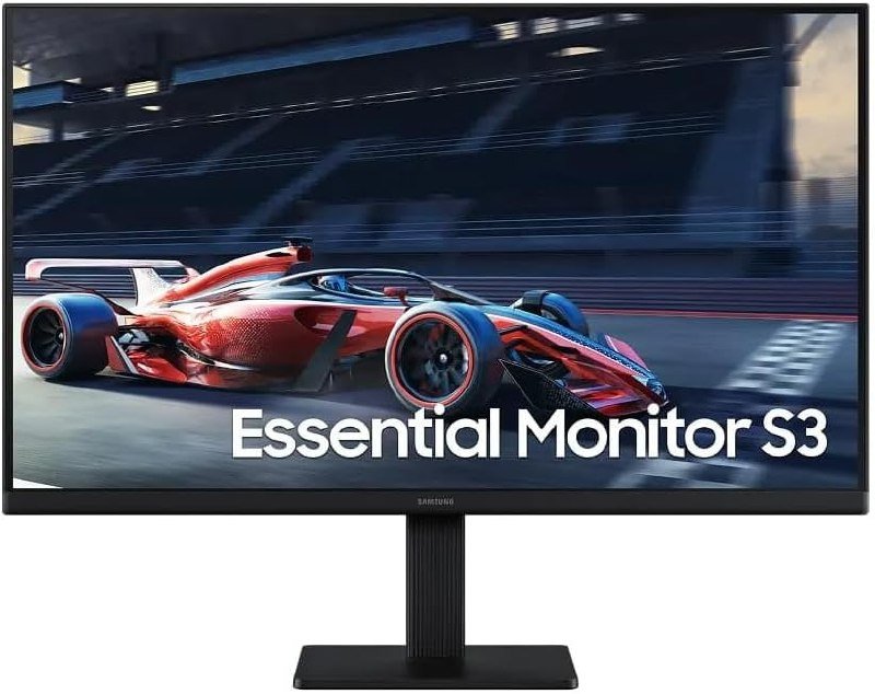 Monitor Gamer Samsung 24" FHD, 100 Hz, HDMI, VGA, Preto, S3 🖥️🖱️
