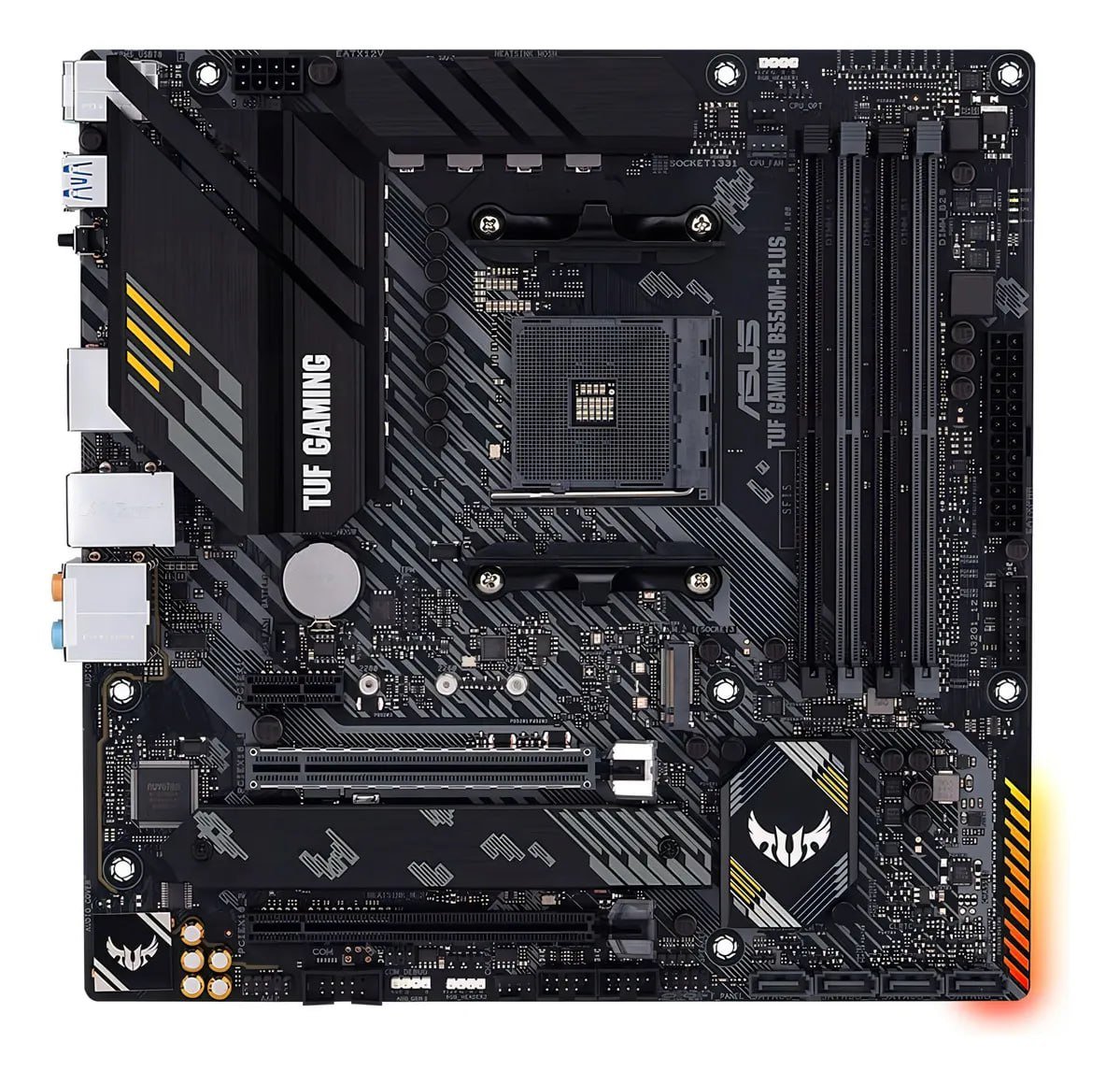 Placa-mãe Asus P/amd Am4 B550m-plus Tuf Gaming 4xddr4 Matx 🖥️🛒