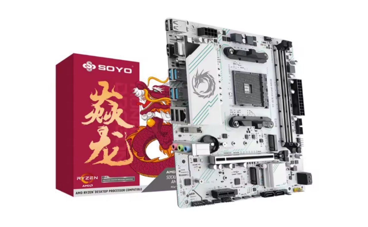 Placa Mãe SOYO B550M Eternal PCI 4.0 🔥