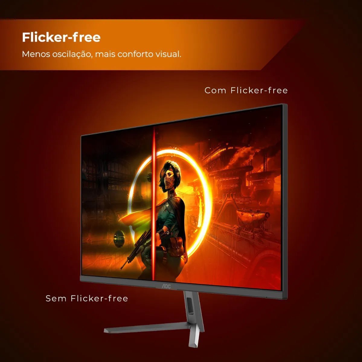 Monitor Gamer Aoc 24 180hz 1ms Hdr Ips 24g30e 🔥🖥️🎮