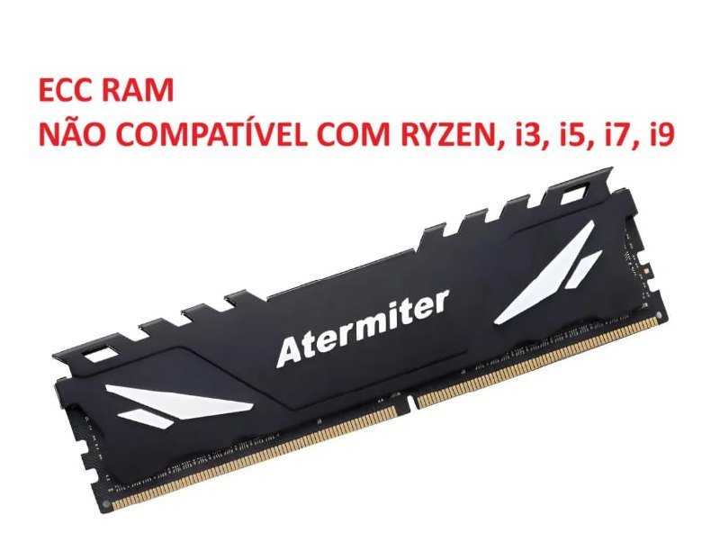 Memória ECC Atermiter DDR4 8GB 3200MHz para Xeon 🖥️