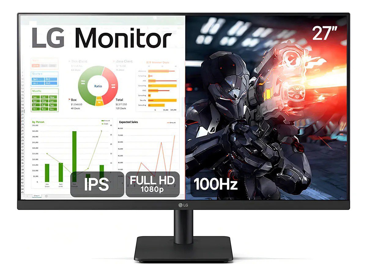 MONITOR LG 27MS500 (VERSÃO DE 27 POLEGADAS) 🖥️