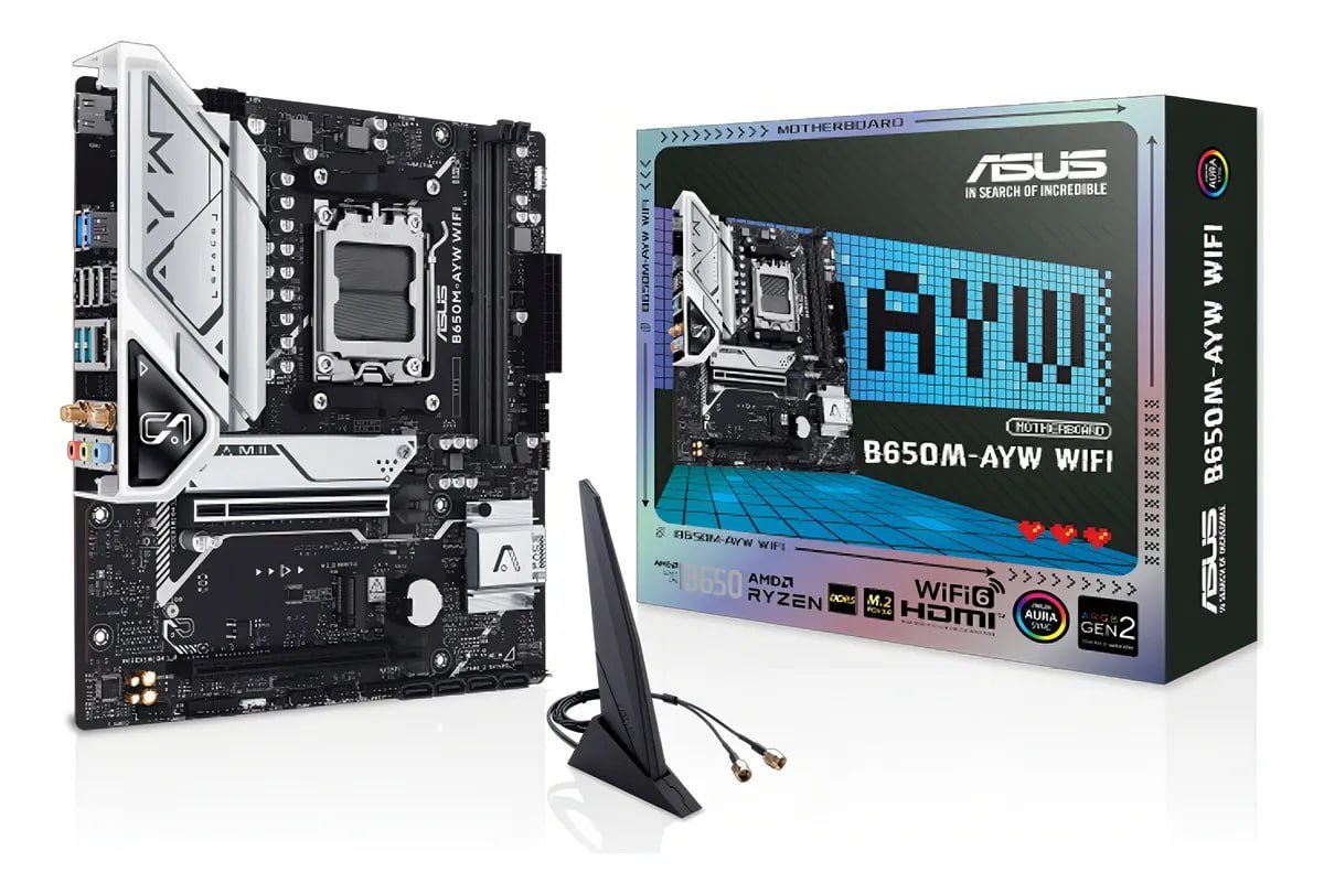 Placa Mãe Asus B650M-AYW WIFI 🖥️