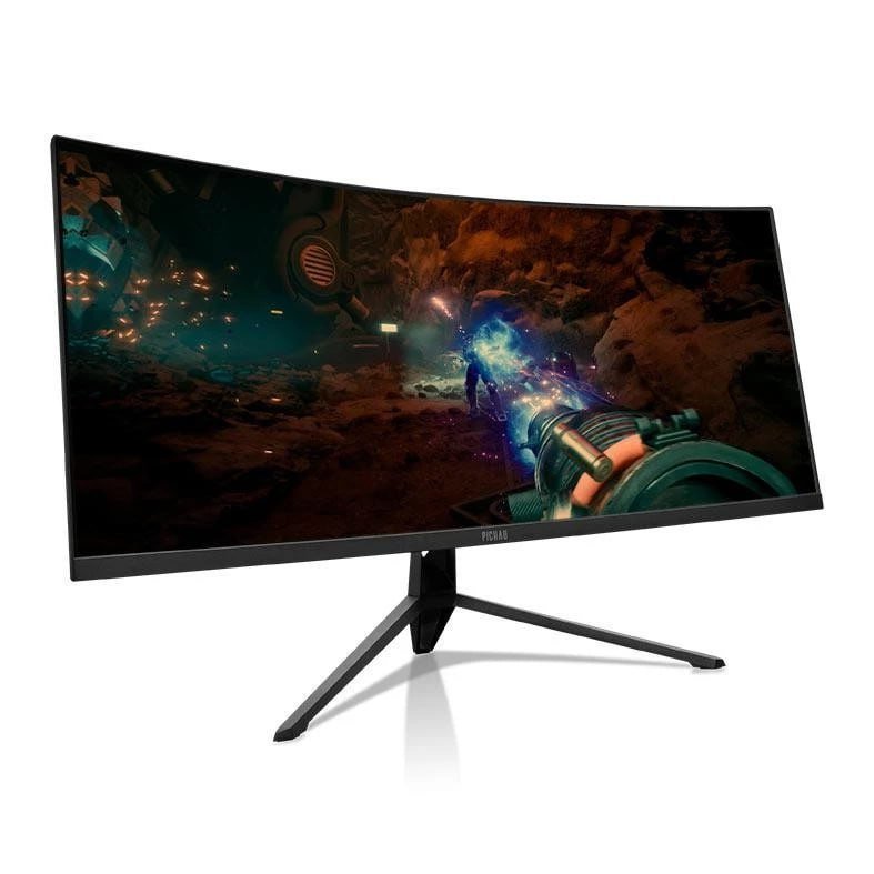 Monitor Gamer Pichau Nexus 34 GO, 34 Pol, VA, Ultrawide, Curvo WQHD, 1ms, 165Hz, HDMI/DP, PG-NXS34GO-BL01 🖥️🎮
