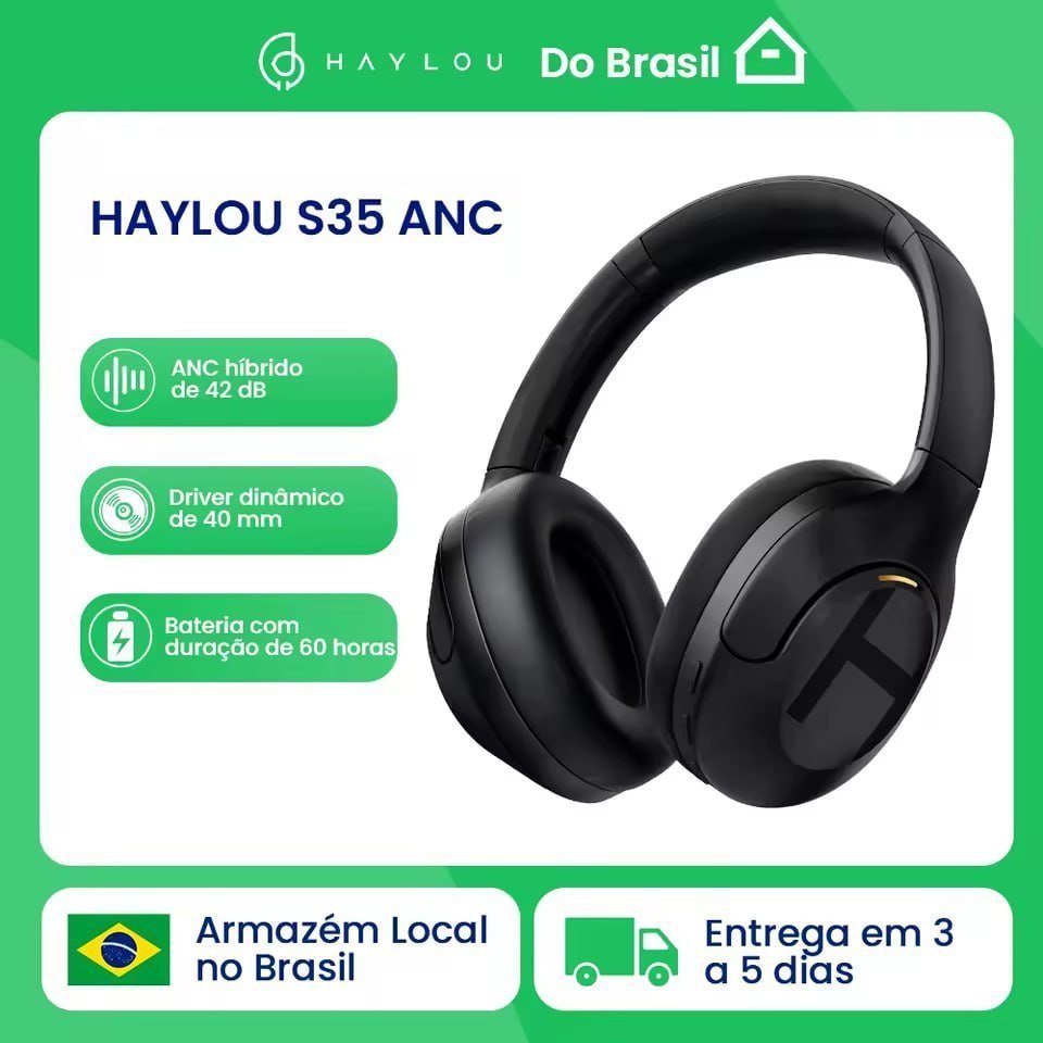 Headphone Haylou S35 ANC 🎧🎶