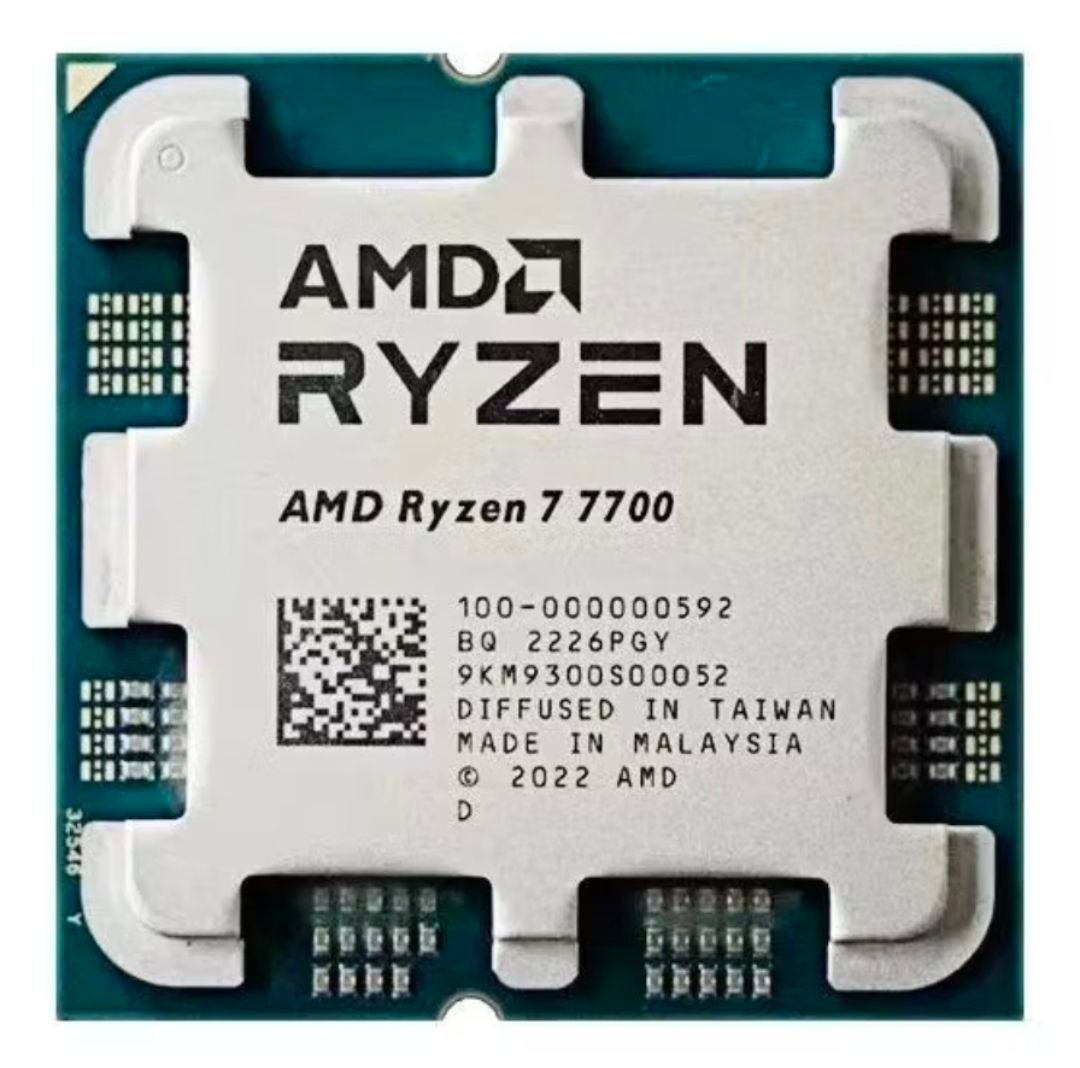 Ryzen 7 7700 AM5 5.3Ghz OEM Sem Cooler Sem Caixa Novo 🖥️⚙️