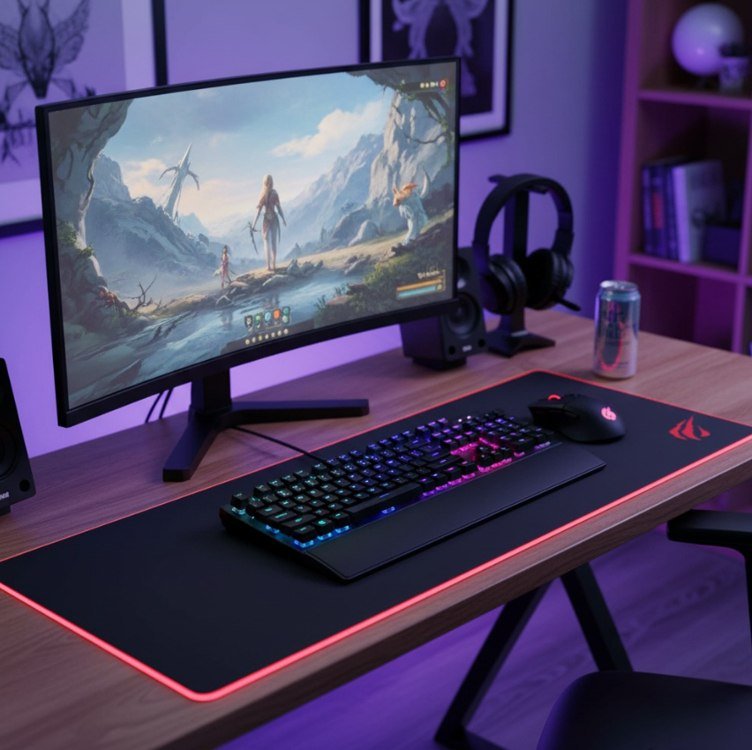 Mouse Pad Professional Gaming Havit Hv-MP830 30x90 cm 🎮🖱️