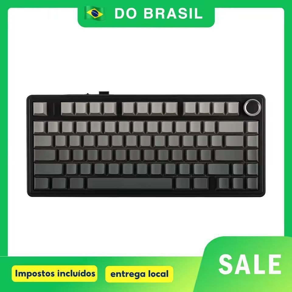 Teclado Mecânico Aula F75 🇧🇷🛒