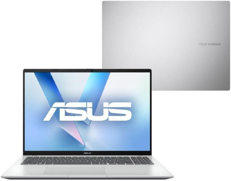 Notebook ASUS Vivobook 16 X1607QA SNAPDRAGON X1 26 100 16Gb Ram 1TB SSD Windows 11 Home Tela 16" FHD Silver - MB092W 💻